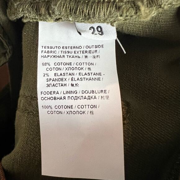 Pinko Green High Rise Gem Embellished Straight Leg Jeans Size 29 - Picture 2 of 11